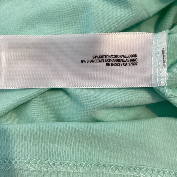 Old Navy V-Neck Cami Tank Top Size S Mint Green - Picture 7 of 7